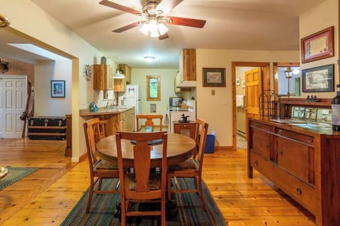 Second Dining Table looking into Kitchen