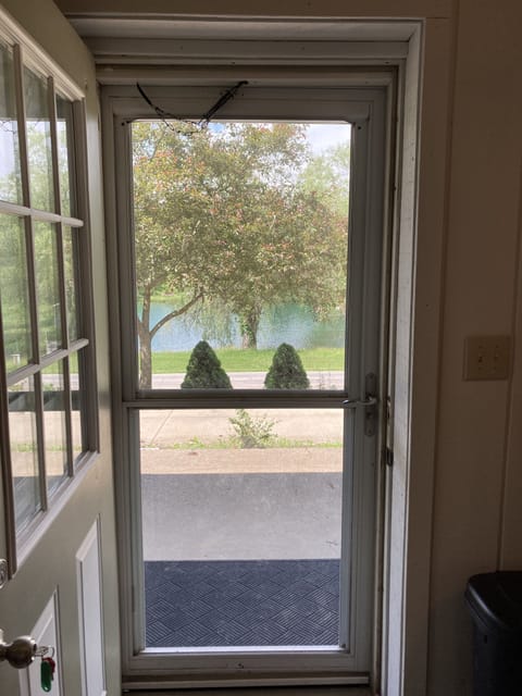 view out front door