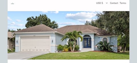 Front of home.  Roof has been replaced. Since hurricane ian