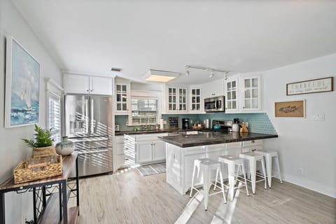 Whip up delicious meals in this charming kitchen