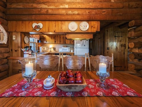 Dining room facing kitchen