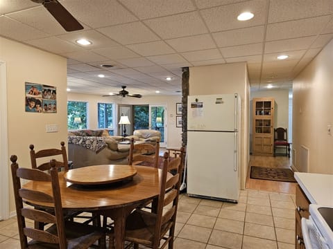 Dining off of living area