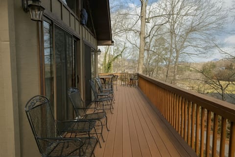 Deck and seating off Living Room