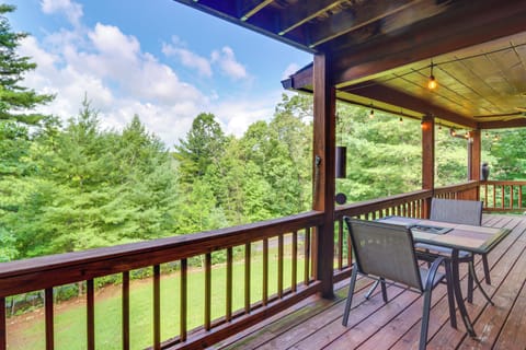 Morganton Vacation Rental Cabin | 2BR | 2BA | 2,000 Sq Ft | 3 Stories
