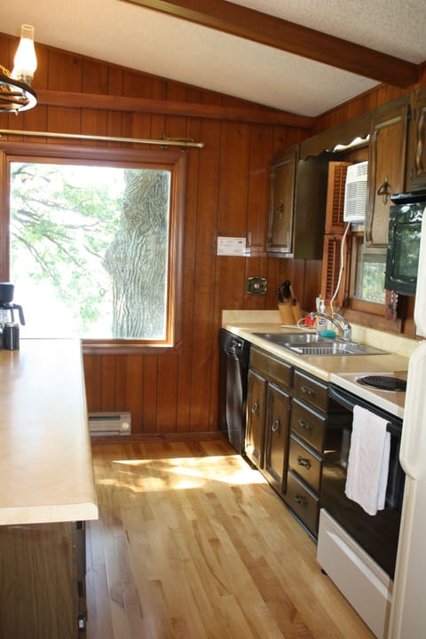 Fully stocked kitchen 