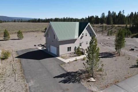 Driveway and Front.