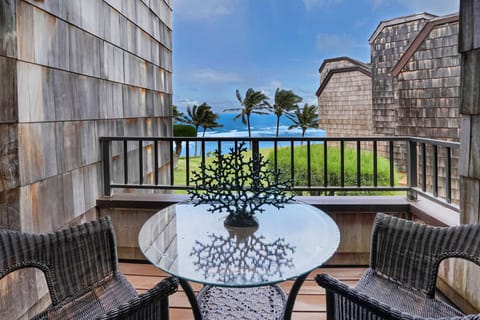 Start your day on the private lanai with ocean views and a peaceful spot for coffee or a quiet meal.