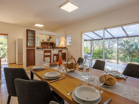 Table, Furniture, Property, Tableware, Chair, Window, Dishware, Lighting, Wood, Interior Design