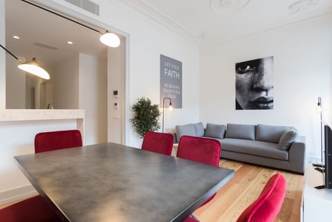 Sala de estar e de jantar