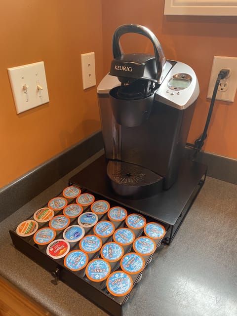 Wake up and sip a coffee in the screened in porch