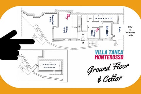 Villa Tanca with Terrace and Views Villa in Monterosso al Mare