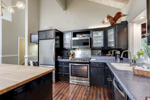 Extra fridges in garage and in cottage.