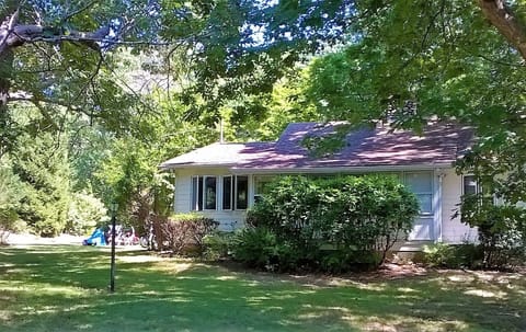 Spacious, shaded yard