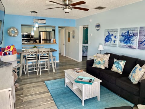 View into the apartment from entryway 