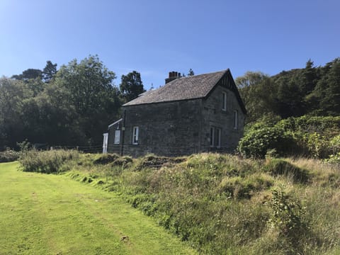 The Gardens from the side with grass area