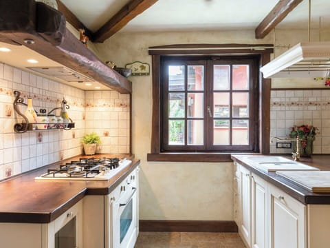 Cabinetry, Kitchen Sink, Countertop, Tap, Property, Sink, Window, Kitchen, Houseplant, Wood