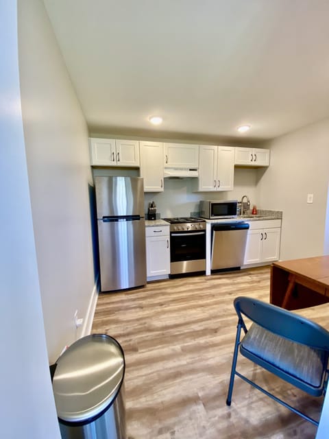 View from foyer/main entry that leads into kitchen. 