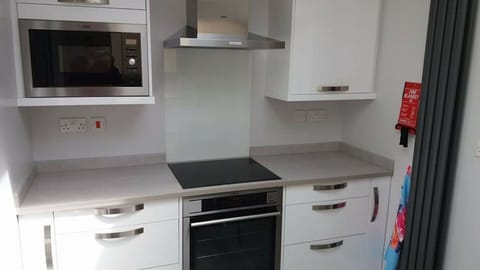 kitchen food preparation area.