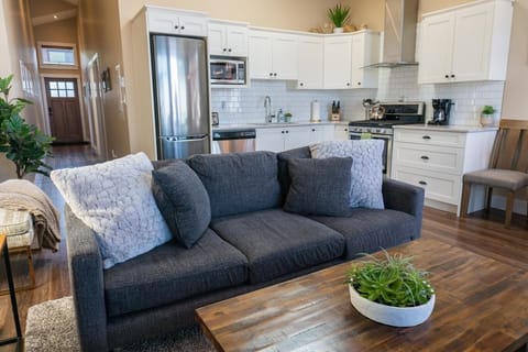Ocean Pearl kitchen and hallway