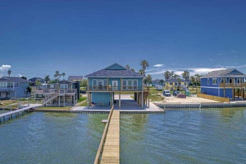 Home with Pier and Bay View