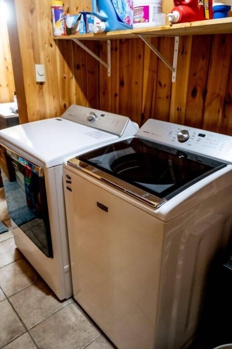 Second of two laundry areas.