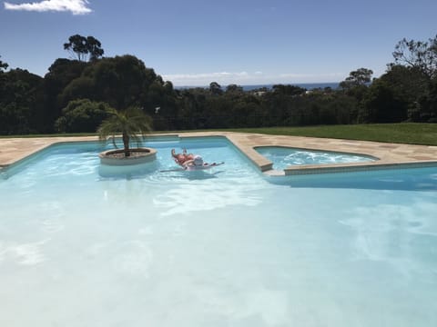 Relax in the resort style pool.