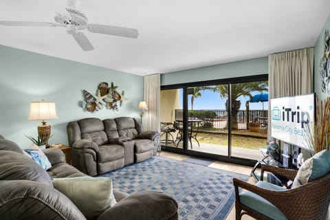 Relax with reclined seating while enjoying coastal views.
