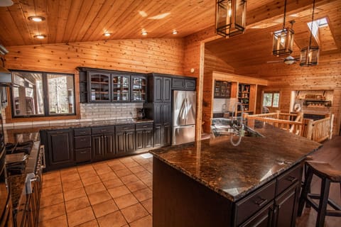 Lots of cabinets and counterspace.