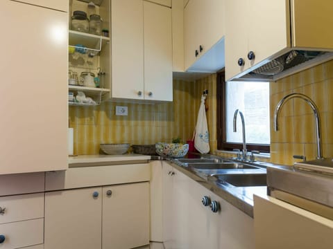 Tap, Cabinetry, Kitchen Sink, Sink, Countertop, Property, Plumbing Fixture, Kitchen, Wood, Kitchen Stove