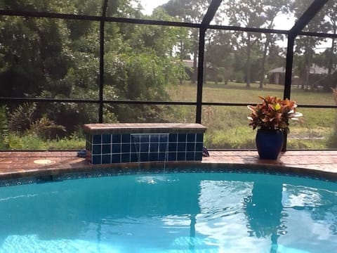 View of the golf course 