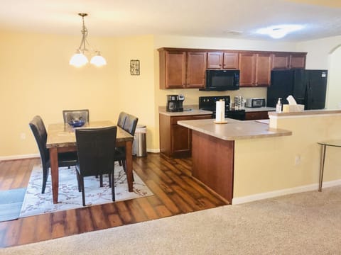 Kitchen with dining room