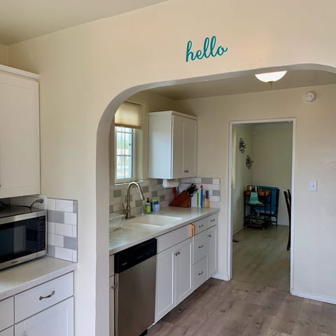 Bright and cheery kitchen