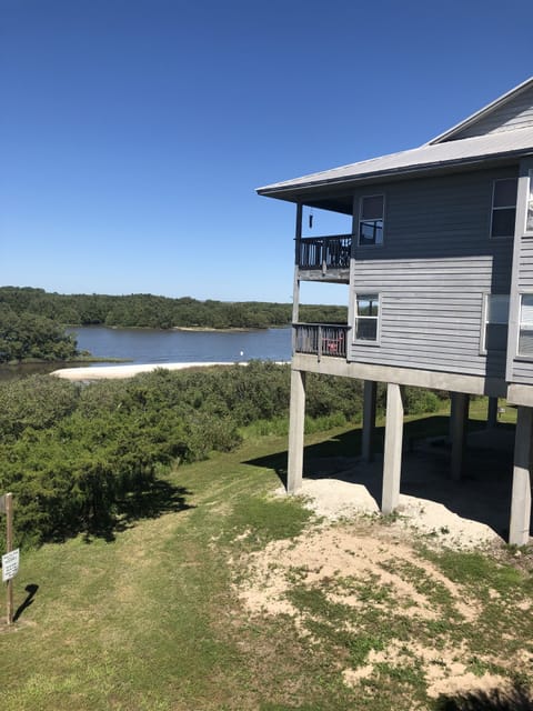 View from our balcony. 