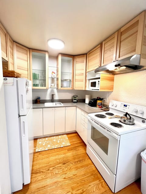 Well supplied kitchen 