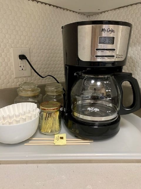 Regular and Decaf coffee 