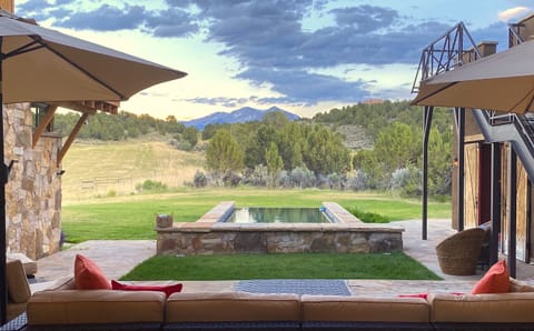 Relax in warm waters while taking in the expansive views of ever-changing skies.