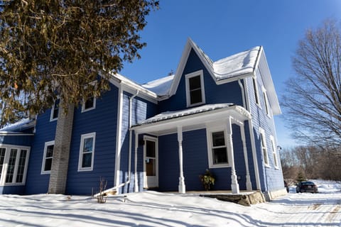The Blue House on the Knoll
