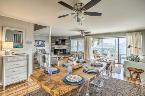 Holden Beach Vacation Rental | 4BR | 3BA | 1,784 Sq Ft | Stairs Required