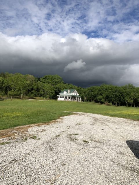 View of the house from close to the river. This is a brand new listing
