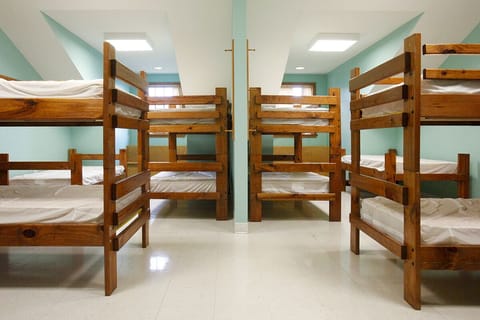 Top floor of a 2-floor dormitory