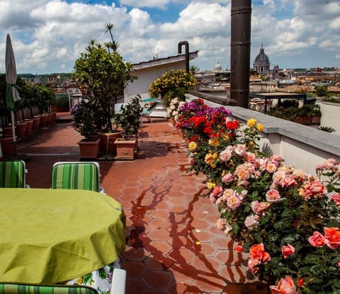 Terrace. Rooftop terrace