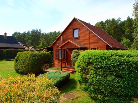 External view of the building. The summer house for eight people
