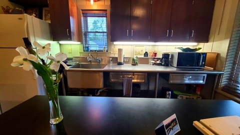 View of the full kitchen at the Magnolia. 