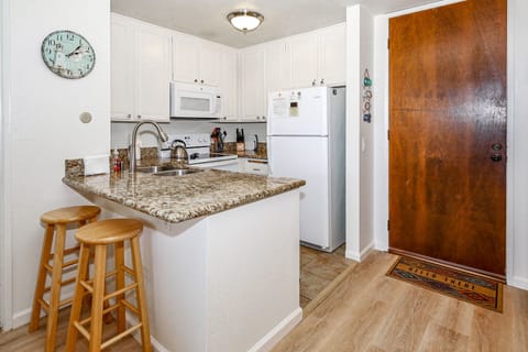 Fully stocked kitchen