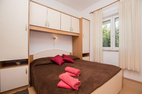 Sleeping area. Bedroom