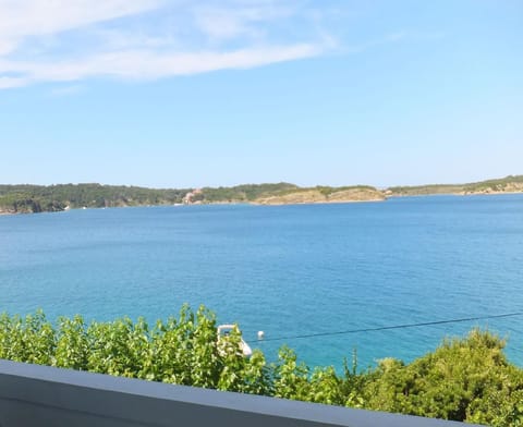 Balcony. Sea view from the balcony