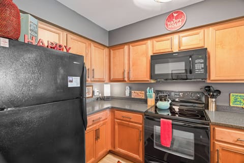 Fully stocked kitchen with absolutely everything you could possibly need!