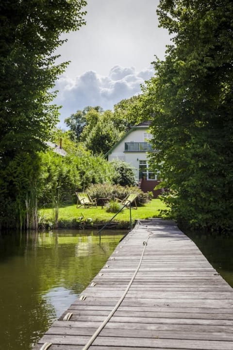 House by the lake near Berlin