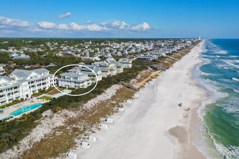 Directly on the beach with south and southwest views!