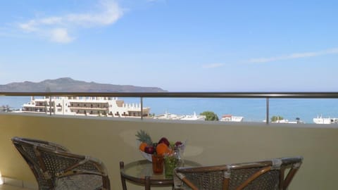 Blue Villa I view from the balcony